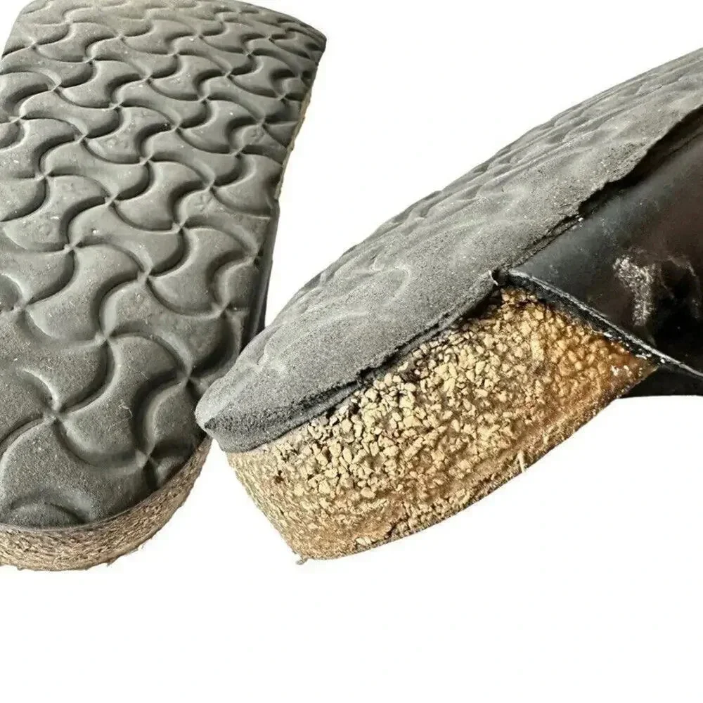 Birkenstock‎ Gizeh Leather Thong Sandals Women's 37/6 Black
